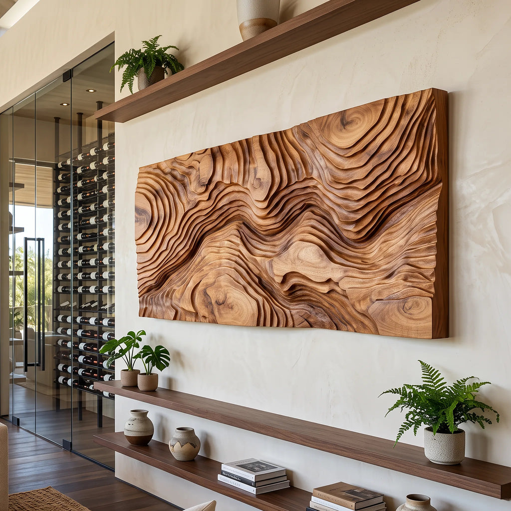 Farmhouse 3D Wood Wall Art For Dining Room