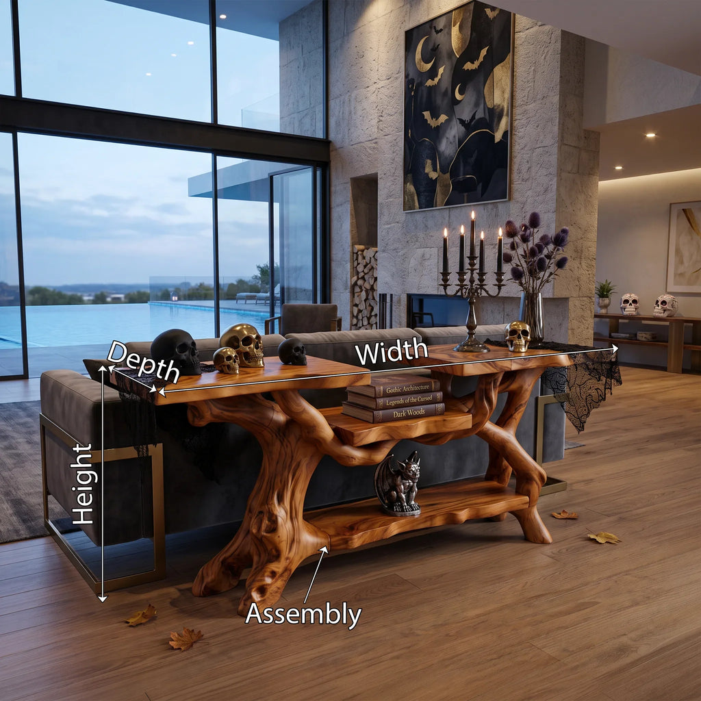 Rustic Halloween Behind Couch Table Luxury Living Room