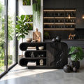 Organic Modern Sculptural Sideboard Cabinet Living Room