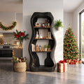 Handcrafted Nutcracker Liquor Cabinet Luxury Living Room