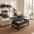 Rustic Pumpkin Lift Top Coffee Table Country Home