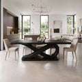 Warm Modern Dining Table Dining Room Table Rectangle Dining Table Branch Base For Dining Room