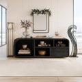 Rustic Orament Sofa Table Contemporary Living Room