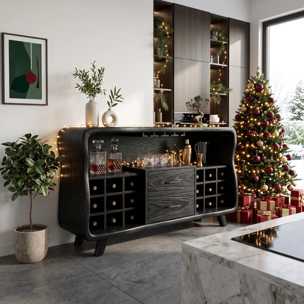 Mid Century Xmas Bar Cabinet Poolside Lounge