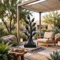 Rustic Farmhouse Wooden Tree Sculpture For Living Room Decor