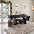 Organic Modern Xmas Console Table Living Room