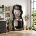 Handcrafted Liquor Cabinet Modern Living Room