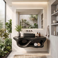 Modern Wooden Bathroom Vanity Wellness Room