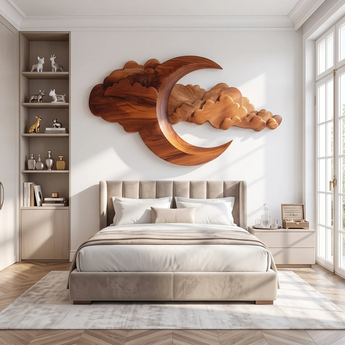 Rustic Statement Wood Wall Art For Dining Area